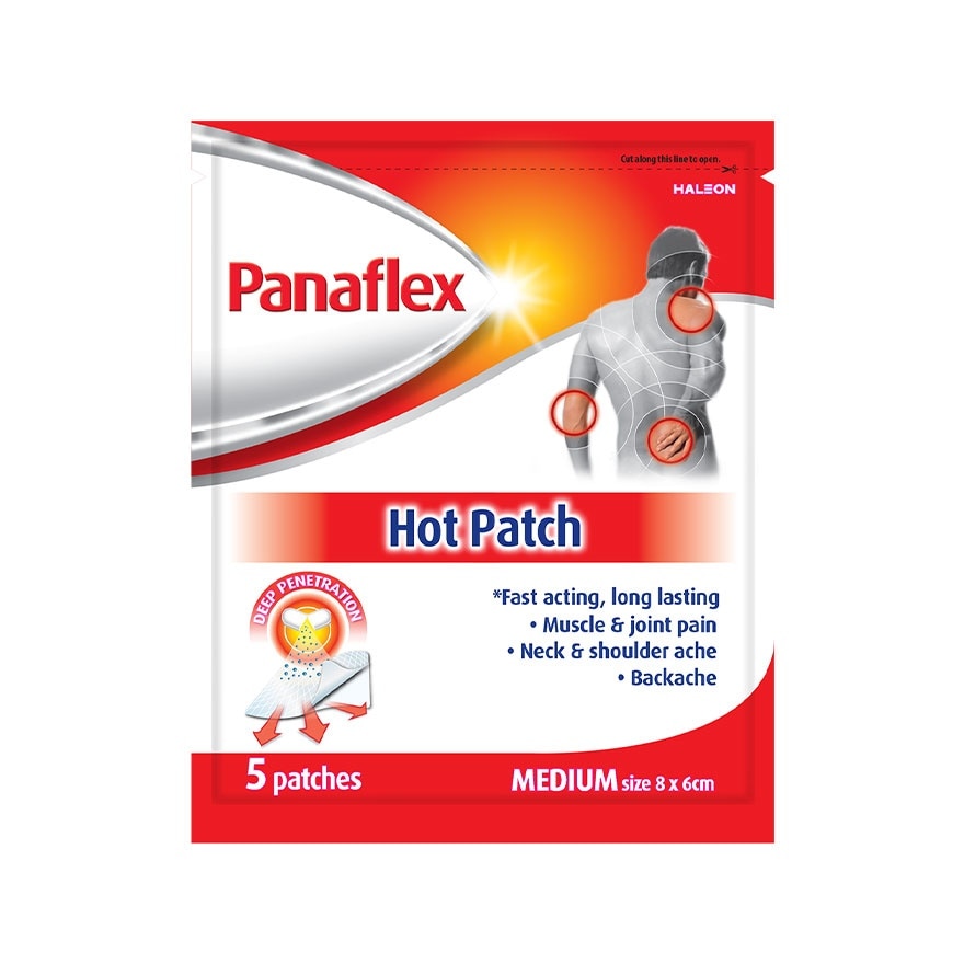 Panaflex Hot Patch-Fast Acting & Long-lasting 5S
