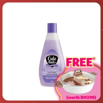 SILKYGIRL Cute Nail Extra Strength Nail Polish Remover 200ml
