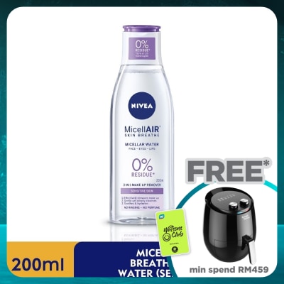 NIVEA MicellAIR Skin Breathe O2 Increase Uptake 200ml