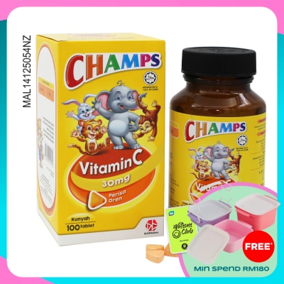 CHAMPS Orange 30mg 100's