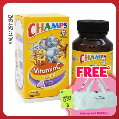 CHAMPS Blackcurrent 30mg 100's