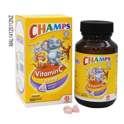 CHAMPS Blackcurrent 30mg 100's