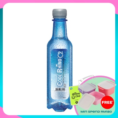COOL RHINO O2 COOLING WATER 350ML (BOTTLE)