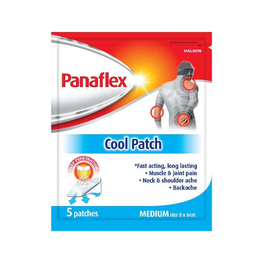 Panaflex Cool Patch-Fast Acting & Long-lasting 5S