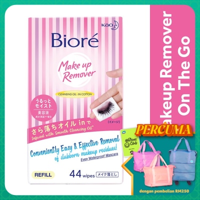 BIORE Make Up Remover Wipes Refill 44's
