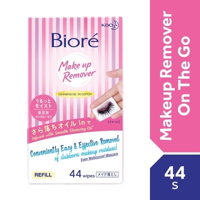 BIORE Make Up Remover Wipes Refill 44's