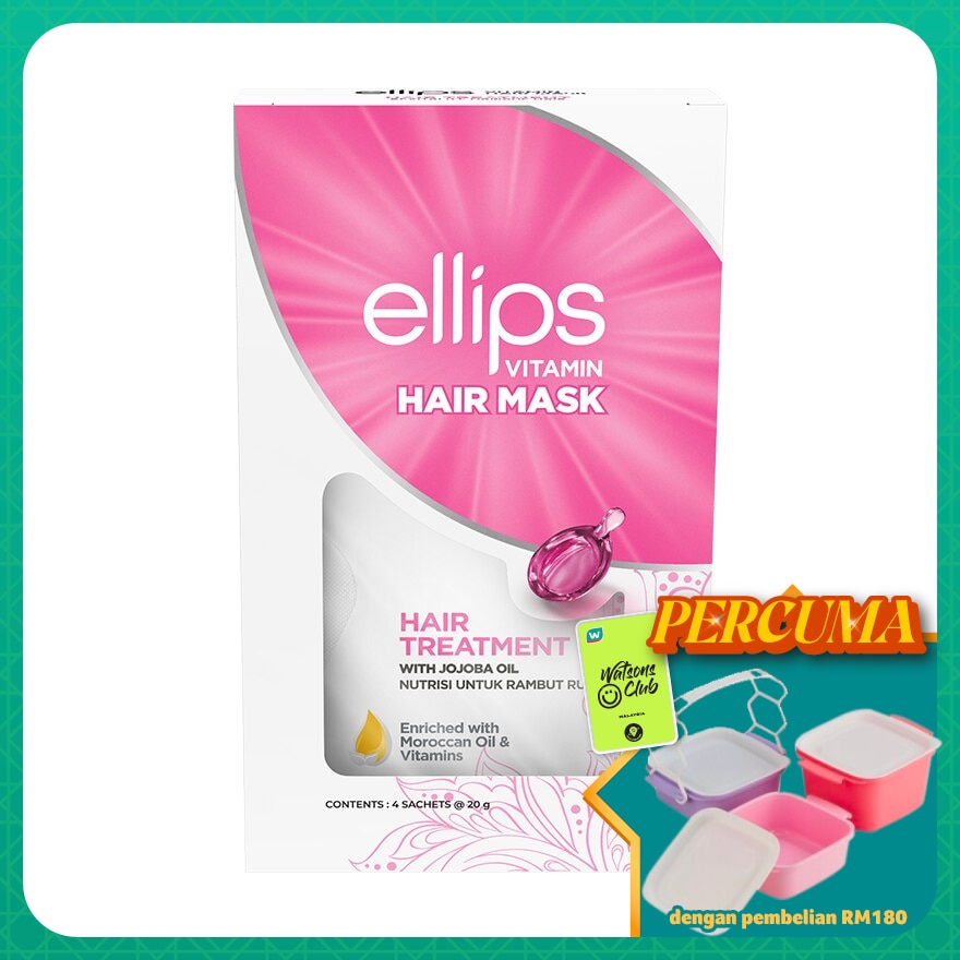 Hair Mask with Jojoba Oil 4 x 20g