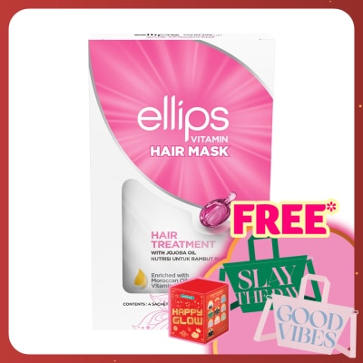 ELLIPS Hair Mask with Jojoba Oil 4 x 20g