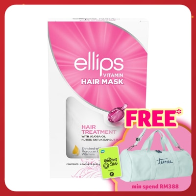 ELLIPS Hair Mask with Jojoba Oil 4 x 20g