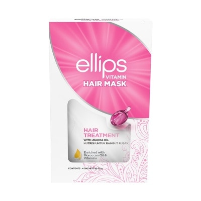 ELLIPS Hair Mask with Jojoba Oil 4 x 20g