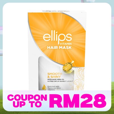 ELLIPS Hair Mask with Aloe Vera Oil 4 x 20g