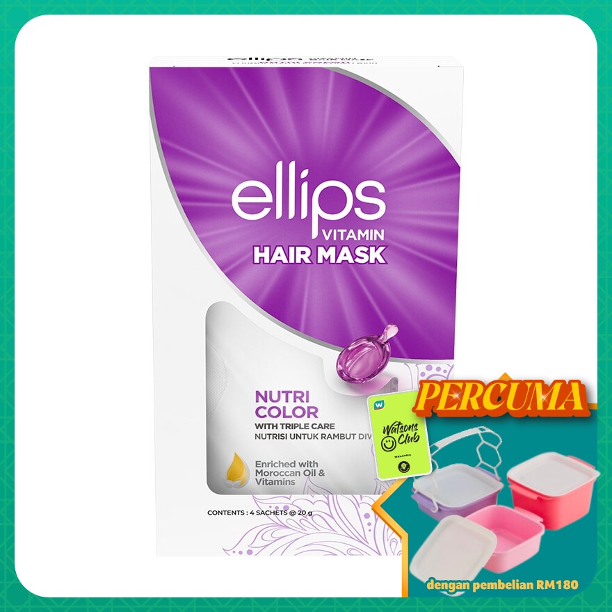 Hair Mask with Triple Care 4 x 20g