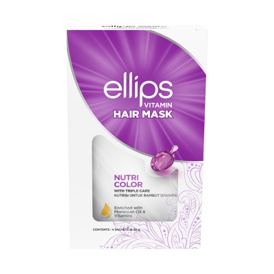 ELLIPS - Hair Mask with Triple Care 4 x 20g image