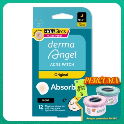 DERMA ANGEL Da Acne Patch Night Use 12's
