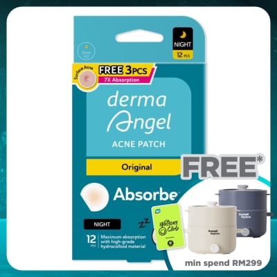 DERMA ANGEL Da Acne Patch Night Use 12's