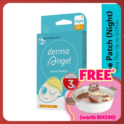DERMA ANGEL Da Acne Patch Night Use 12's