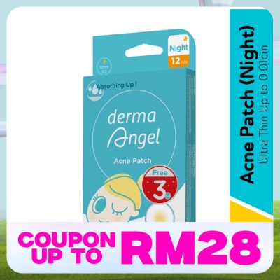 DERMA ANGEL Da Acne Patch Night Use 12's