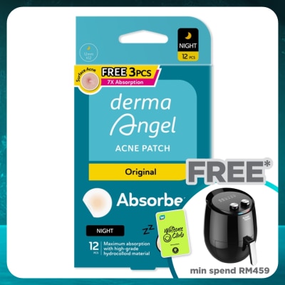 DERMA ANGEL Da Acne Patch Night Use 12's