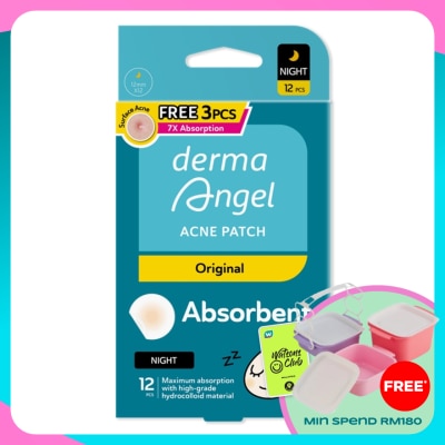 DERMA ANGEL Da Acne Patch Night Use 12's