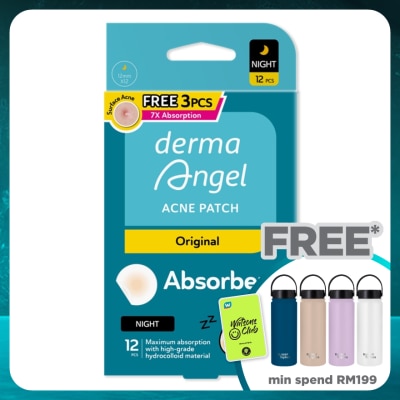 DERMA ANGEL Da Acne Patch Night Use 12's