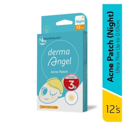 DERMA ANGEL Da Acne Patch Night Use 12's