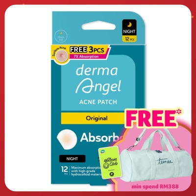 DERMA ANGEL Da Acne Patch Night Use 12's