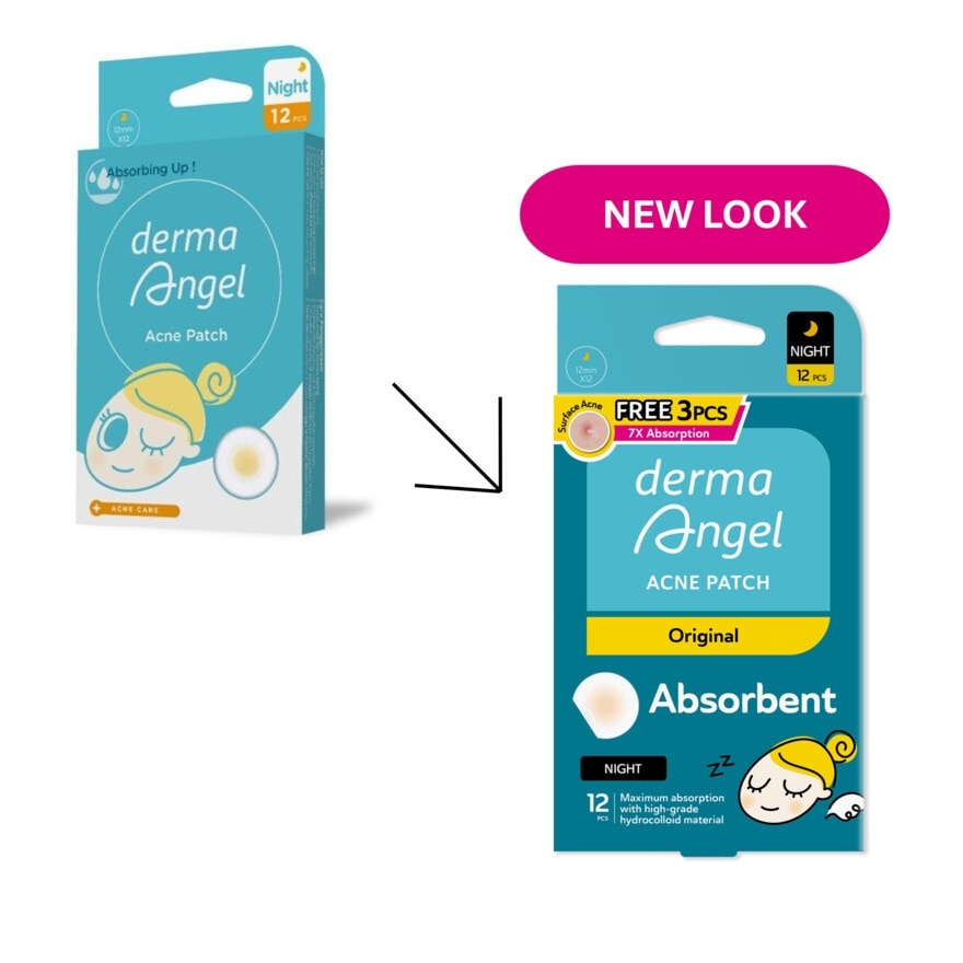 Da Acne Patch Night Use 12's
