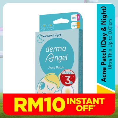 DERMA ANGEL Acne Patch Day & Night 6 + 12's
