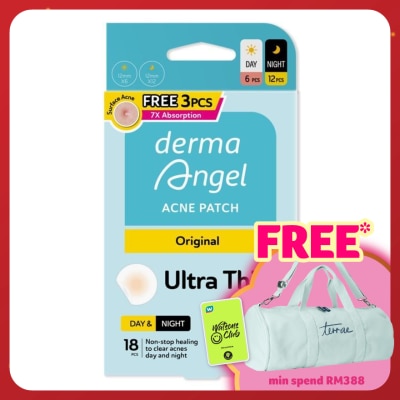 DERMA ANGEL Acne Patch Day & Night 6 + 12's