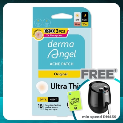 DERMA ANGEL Acne Patch Day & Night 6 + 12's