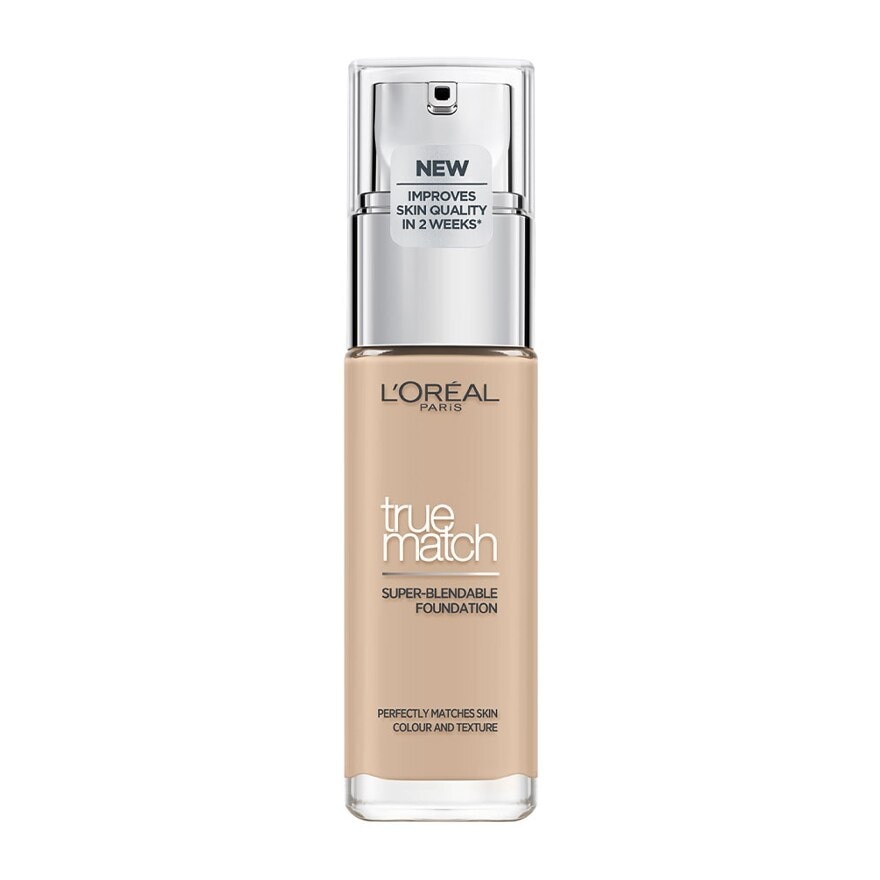 True Match Liquid Foundation F2 Porcelain 1's