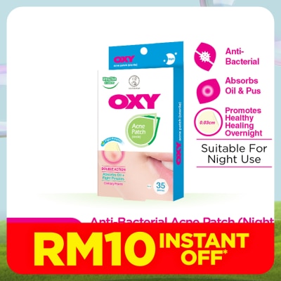 OXY Anti Bacterial Acne Patch Thin 35's