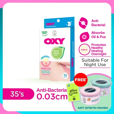 OXY Anti Bacterial Acne Patch Thin 35's
