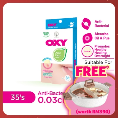 OXY Anti Bacterial Acne Patch Thin 35's