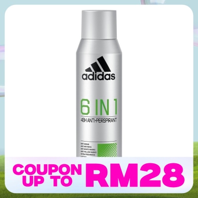 ADIDAS Deodorant Body Spray 6 IN 1 (MEN) 150ml