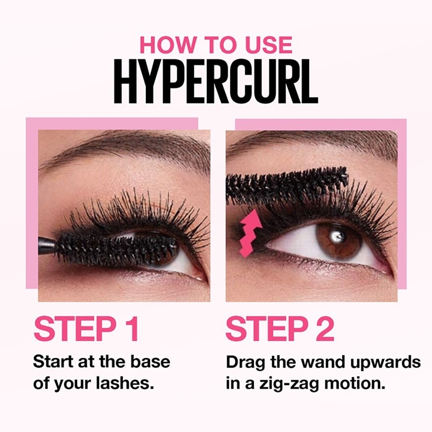 Hyper Curl Volum' Express Easy Wash Mascara Black