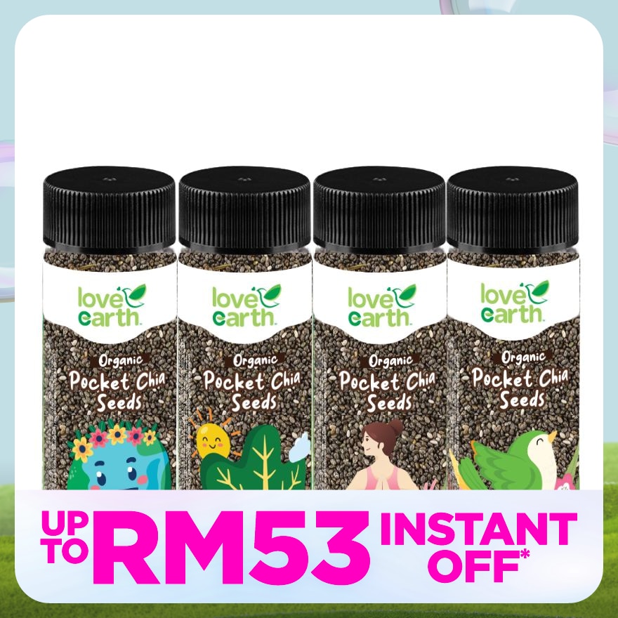 Organic Pocket Chia (4 in 1)