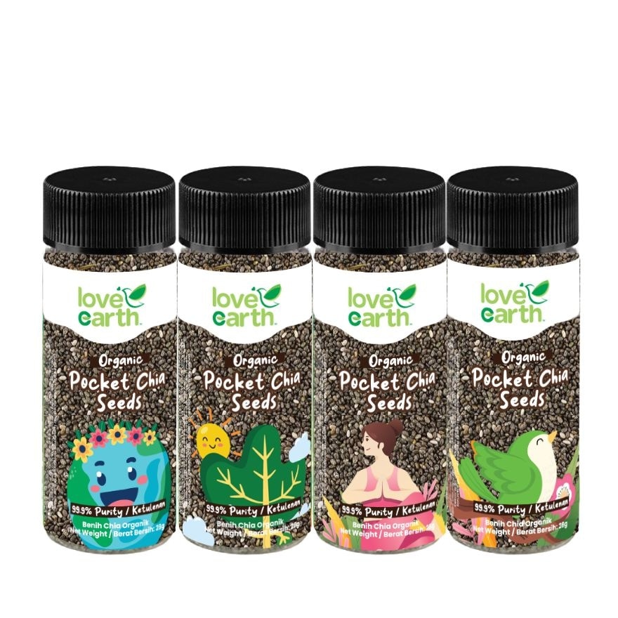 Organic Pocket Chia (4 in 1)