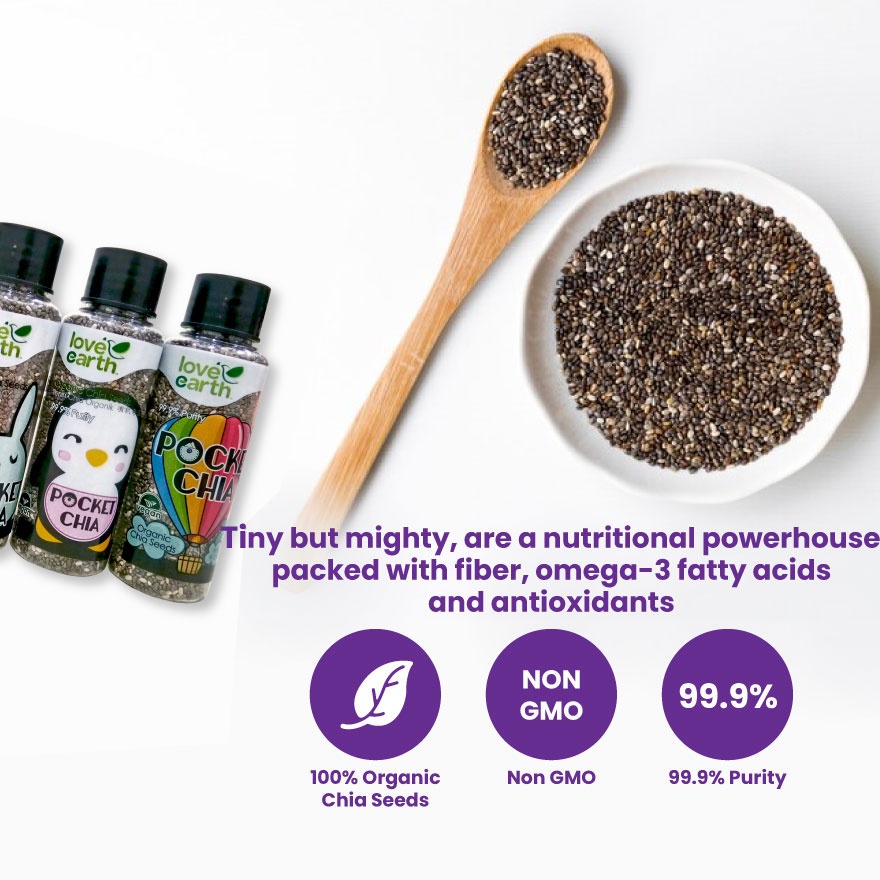 Organic Pocket Chia (4 in 1) image