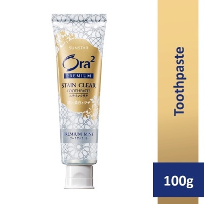 ORA2 Premium Stain Clear Dental Paste Premium Mint 100g