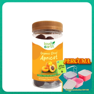 LOVE EARTH - Dried Apricot 180g
