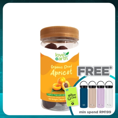 LOVE EARTH Dried Apricot 180g