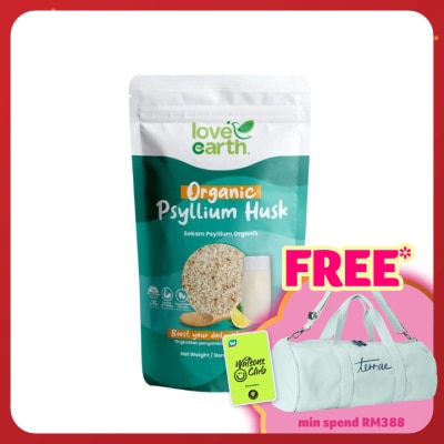 LOVE EARTH Organic Psyllium Husk&nbsp; 250g