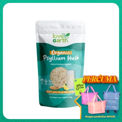 LOVE EARTH - Organic Psyllium Husk&nbsp; 250g