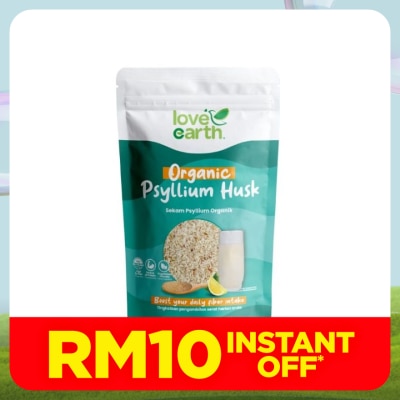 LOVE EARTH Organic Psyllium Husk&nbsp; 250g
