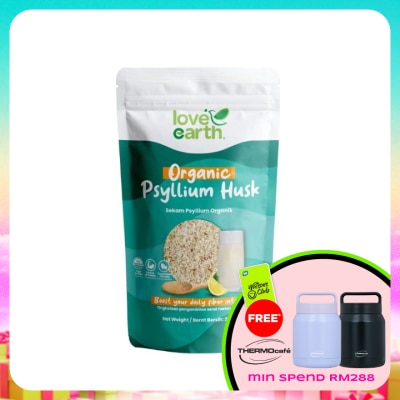 LOVE EARTH - Organic Psyllium Husk&nbsp; 250g