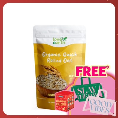 LOVE EARTH Quick Rolled Oat 400g