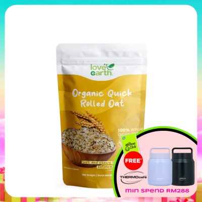 LOVE EARTH - Quick Rolled Oat 400g