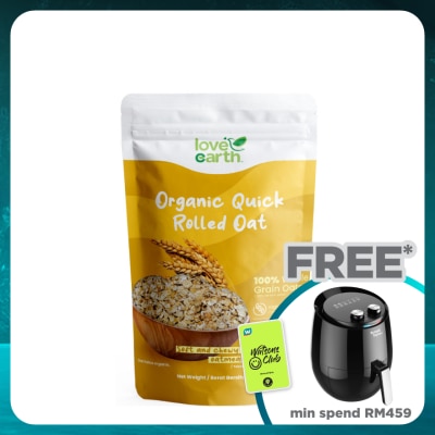 LOVE EARTH Quick Rolled Oat 400g