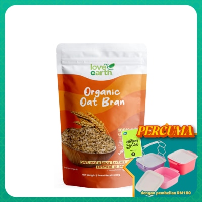 LOVE EARTH - Bran Oat 400g